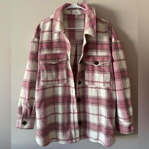 Pink Flannel BP. Nordstrom Jacket size XL